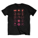 Pink Floyd Tričko Symbols Unisex Black