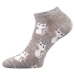Boma Piki 55 Dámske vzorované ponožky - 3 páry BM000001145400100302 mix B