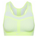 NIKE Športová podprsenka 'FE/NOM Flyknit High Support Sports Bra'  žltá / biela