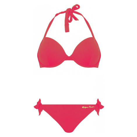 Dámské dvoudílné plavky růžová model 15018993 - Emporio Armani