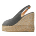 Castañer Espadrilky Barbara/8Ed/032 023409 Sivá