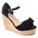 Leindia  89048  Espadrilky Čierna