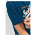 Jack&Jones Junior Tričko 12237367 Modrá Regular Fit
