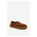 Suede men's loafers Brogues Big Star Camel