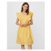 Vero Moda Lisa Šaty Žltá