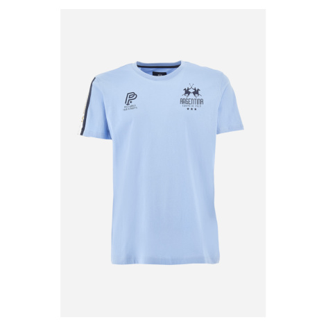 Tričko La Martina Man S/S T-Shirt Jersey Modrá