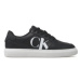 Calvin Klein Jeans Sneakersy Casual Cupsole Lth-Pu Mono YM0YM00573 Čierna