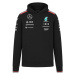 Mercedes AMG Petronas pánska mikina s kapucňou Driver Driver black F1 Team 2024