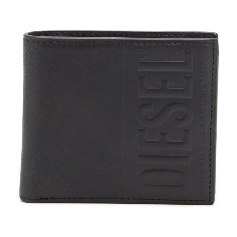 Peňaženka Diesel Dsl 3D Dsl 3D Bi-Fold Coin S W Black3