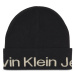 Calvin Klein Jeans Čiapka Logo Beanie K60K611271 Čierna