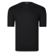 T0737 DEWBERRY MENS T-SHIRT-PLAIN BLACK