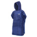 AQUA SPEED Unisex's Poncho Towel Navy Blue Pattern 10