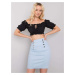 Skirt-LK-SD-506838.26-Light Blue