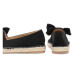 DeeZee Espadrilky KL601-69 Čierna