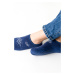 Dámské froté ponožky s ABS 132 tmavě modrá 38-40