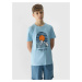 4F Organic Cotton T-Shirt for Boys - Blue