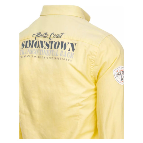 Men's Yellow Dstreet Shirt