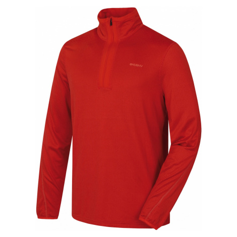 Men's sweatshirt with turtleneck Artic M red / sv. brick Husky