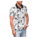 Edoti Printed Men's Polo Shirt