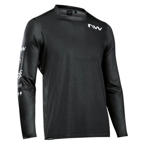 Men's Cycling Jersey NorthWave Bomb Jersey Long Sleeves North Wave