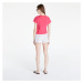 Calvin Klein Ck1 Sleep Short Set Pink Spdr Top/ Bag Marker Logo/ White