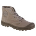 ŠEDÉ PÁNSKE ČLENKOVÉ TENISKY PALLADIUM PAMPA HI 02352-297-M