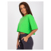 SVETLOZELENÝ DÁMSKY CROP TOP RV-TS-7541.06-GREEN