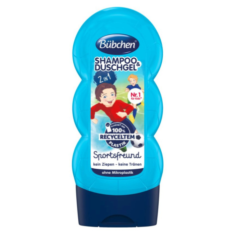 Bübchen Kids Sport´n Fun šampón a sprchový gél 2 v 1