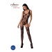 Passion BS074 black - Bodystocking Farba: Čierna