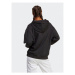 Adidas Mikina Essentials Big Logo Oversized French Terry Hoodie HR4934 Čierna Loose Fit
