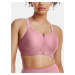 Podprsenka Under Armour UA Infinity High Bra Zip-PNK