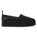 Calvin Klein Jeans Espadrilky Platform Espadrille Mix Ml Mtl YW0YW01622 Čierna