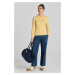 SVETER GANT STRETCH COTTON CABLE C-NECK DUSTY YELLOW