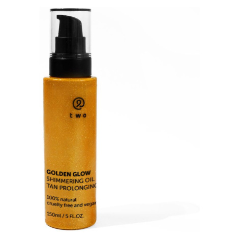 Two cosmetics GOLDEN GLOW shimmering oil