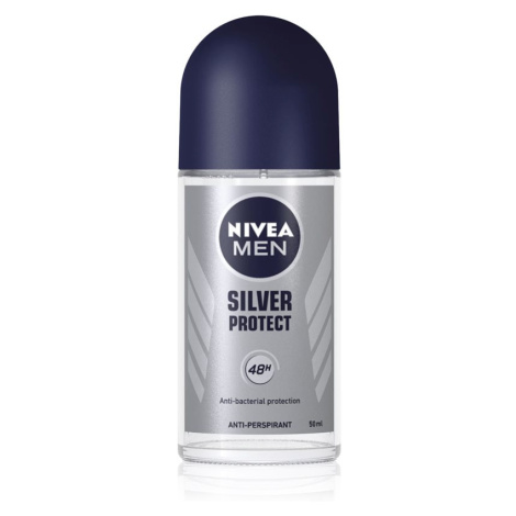 Nivea Men Silver Protect guličkový antiperspirant pre mužov