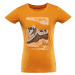 Women's cotton T-shirt ALPINE PRO BOLENA russet orange variant PA