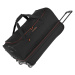 Travelite Basics Wheeled duffle L Black/orange