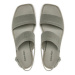 Calvin Klein Sandále Flat Sandal He HW0HW01990 Sivá