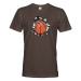 Pánské tričko basketbalová lopta - tričko pre milovníkov basketbalu