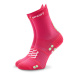 Compressport Ponožky Vysoké Unisex Pro Racing Socks v4.0 Run High XU00046B Ružová