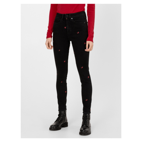 čierne dámske jeggings