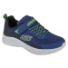 TMAVOMODRÉ CHLAPČENSKÉ TENISKY SKECHERS MICROSPEC II - ZOVRIX 403924L-NBLM