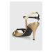 Kožené sandále Jonak BLANDINE CUIR METALLISE zlatá farba, 3400118