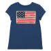 Polo Ralph Lauren  SS FLAG TEE-KNIT SHIRTS-T-SHIRT  Tričká s krátkym rukávom Námornícka modrá