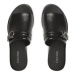 Calvin Klein Šľapky Almond Slide Sandal W/Hw HW0HW01604 Čierna