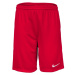 Nike DRI-FIT PARK 3 JR TQO Chlapčenské futbalové šortky, červená, veľkosť