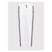 MICHAEL Michael Kors Teplákové nohavice MS2309F23G Biela Regular Fit