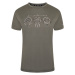 Dámske tričko DWT589 Unwind Tee DDH khaki - Dare2B khaki