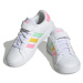 Dievčenská rekreačná obuv ADIDAS Grand Court cloud white pulse mint beam pink