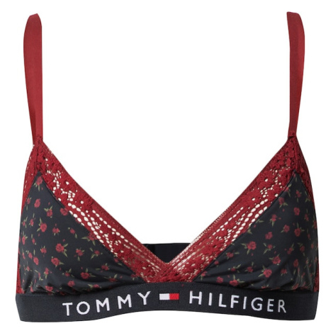 Tommy Hilfiger Underwear Podprsenka  tmavomodrá / tmavozelená / bordová / biela